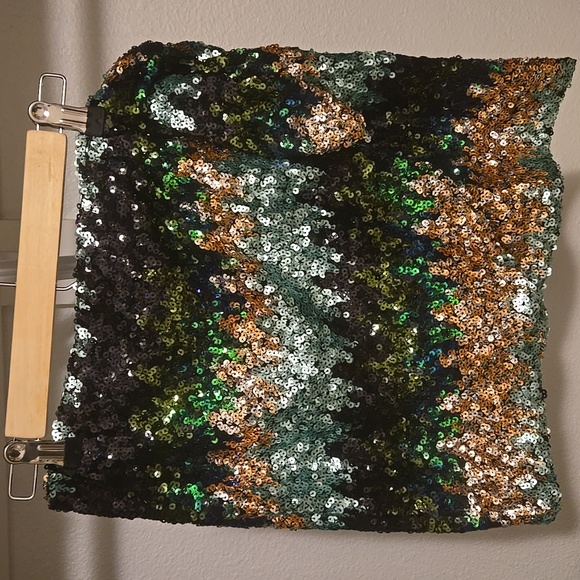 Sezane Pacome Seguins Wrap Skirt - Picture 4 of 8